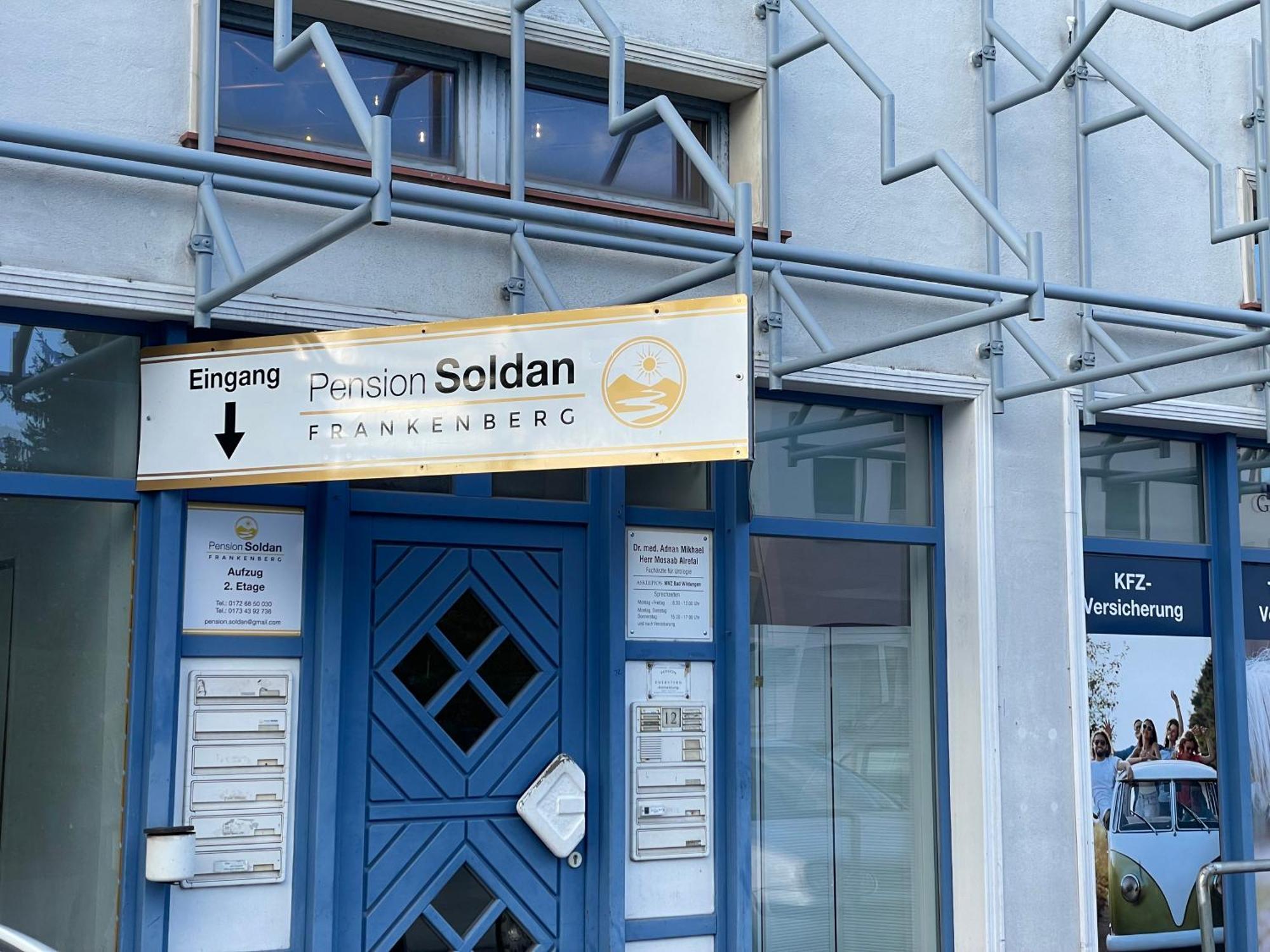 Pension Soldan Frankenberg an der Eder Zewnętrze zdjęcie