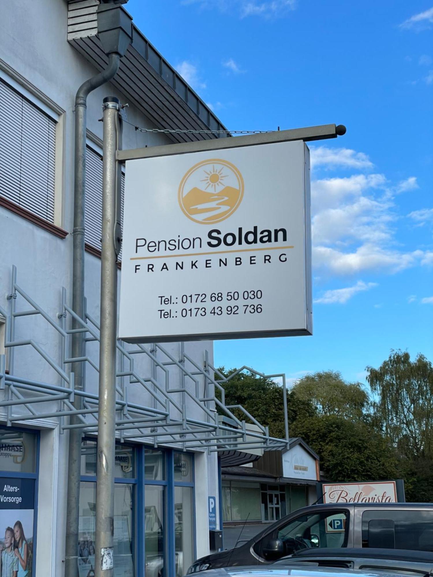 Pension Soldan Frankenberg an der Eder Zewnętrze zdjęcie